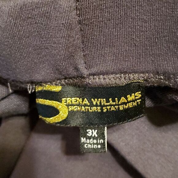 Serena Williams Gray leggings  3X - Picture 2 of 3